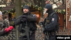 На месте нападения в Берлине