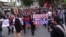 WATCH: Hundreds of Armenians demonstrated in Yerevan on April 13 against Russian weapon sales to Azerbaijan – claiming the sales led to the outbreak of fighting on April 2 in and around Azerbaijan’s breakaway region of Nagorno-Karabakh.The protesters chanted “Shame!” and “Free, independent Armenia!” as they marched to the Russian Embassy. Some threw eggs at the embassy, sparking scuffles with riot police. (RFE/RL's Armenian Service)