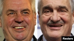 Мілош Земан та Карел Шварценберґ