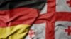 Флаги Германии и Грузии