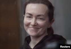 Алсу Курмашева в суде, Казань, 2023 год.