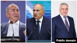 ՀՀ երկրորդ նախագահ Ռոբերտ Քոչարյանը, ՀՀ վարչապետ Նիկոլ Փաշինյանը, գործարար Սամվել Կարապետյանը