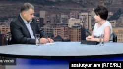 Դավիթ Հարությունյանը «Ազատության» տաղավարում, 4-ը սեպտեմբերի, 2017 թ․ 