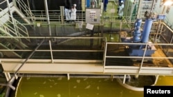 "Қазатомпромға" қарасты "Инкай" уран өндіру зауыты. Оңтүстік Қазақстан облысы, Тайқоңыр ауылы, 5 маусым 2010 жыл