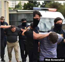 Процес затримання головного редактора «Sputnik Азербайджан» Ігорz Картавих та шеф-редактор Євгена Білоусова