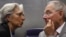 Кристин Лагард (слева) и ее немецкий коллега Вольфганг Шойбль