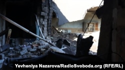 Запорожьеде орус армиясынын  соккусунан жабыркаган имарат, 1-май, 2025-жыл