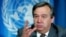 Антонио Гутеррес - ҳомии паноҳандагон