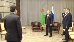 Бердымухамедов подарил Путину на день рождения алабая по кличке Верный