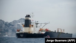 «Грэйс-1» мунай танкери. Гибралтар, 6-июль, 2019-жыл.