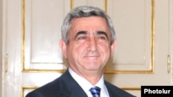 Armenia -- President Serzh Sarkisian.