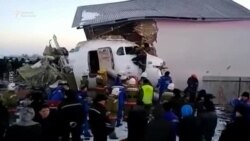 Алматыда 100 киши түшкөн учак кулады