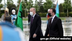 Реджеп Тайип Эрдоган и Ираклий Гарибашвили