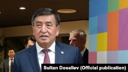 Президент Сооронбай Жээнбеков.