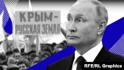 Президент РФ Владимир Путин, фотоколлаж