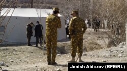 Кыргызстан менен Тажикстандын чек арасы. Баткен. Архивдик сүрөт.