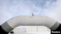 Газопровод "Дружба" неподалеку от украинского города Боярка