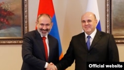 Հայաստանի և Ռուսաստանի վարչապետեր Նիկոլ Փաշինյանը և Միխայիլ Միշուստինը, արխիվ