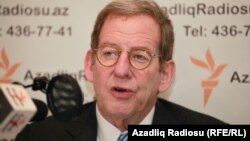 U.S. ambassador to Azerbaijan, Richard Morningstar (file photo)