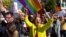 WATCH: Kosovo's President Attends Start Of Country's First Pride Parade
