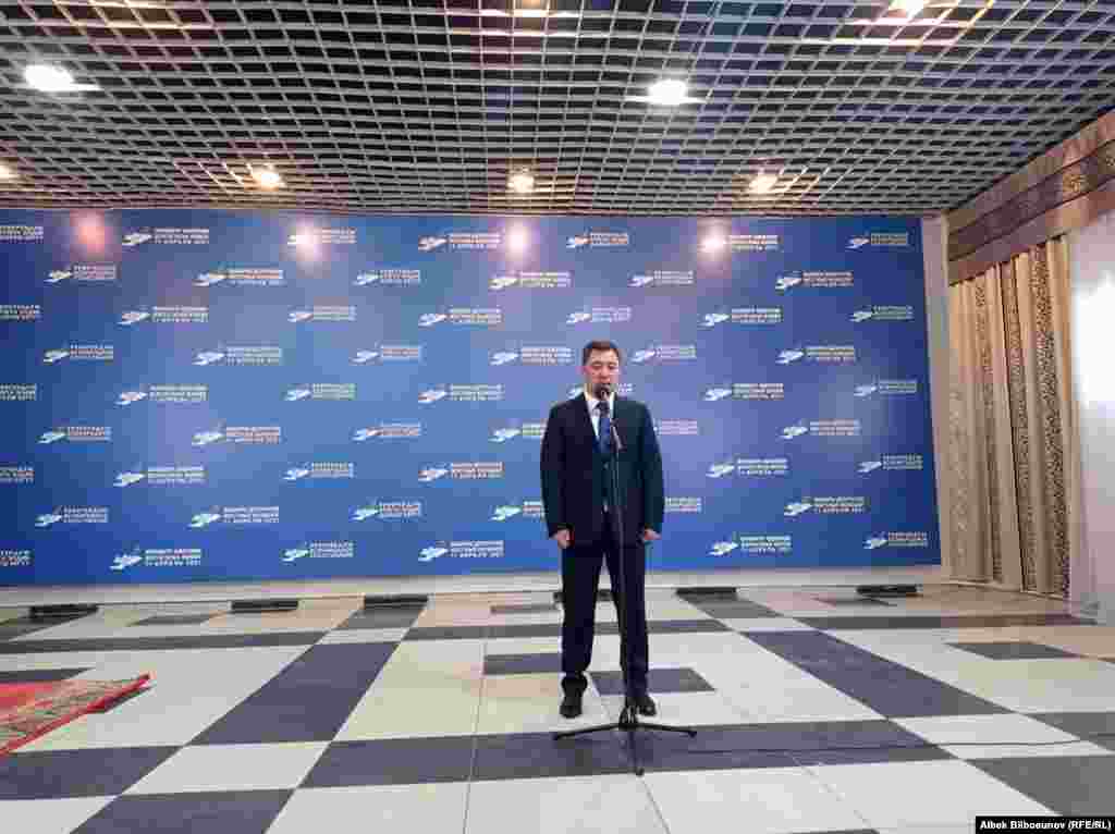 Садыр Жапаров.