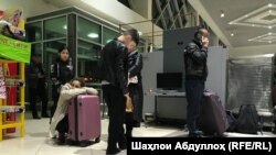 В душанбинском аэропорту. 3 апреля 2021