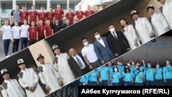 Кыргызстан, Казакстан жана Өзбекстандын Олимпиадага жолдомо алган спортчулары.