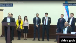 Евгений Поляк 2018 йил 18 март куни Тошкент вилояти ҳокими уюштирган бизнес форумида ўз инвестицион лойиҳасини тақдим этган.