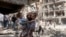 Հալեպի թաղամասերից մեկը հրթիռակոծությունից հետո, արխիվ