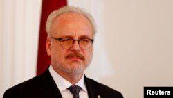 Латвиянын президенти Эгилс Левитс.