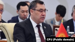 Президент Кыргызстана Садыр Жапаров на саммите «Евросоюз — Центральная Азия». 4 апреля 2025 года. Фото: AFP/Вячеслав Оселедко