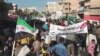 Демонстрация против режима Ассада в Сирии