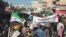 Демонстрация против режима Ассада в Сирии