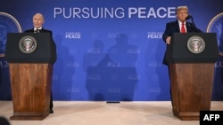 АҚШ президенти Дональд Трамп ва Россия президенти Владимир Путин 15 август куни Аляска штатидаги Анкоридж шаҳрида қўшма матбуот анжумани ўтказдилар.