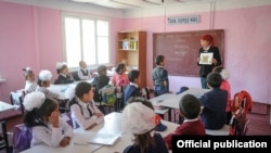 Школа в Чон-Алайском районе. Архивное фото.