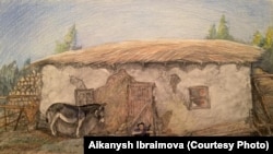 Иллюстрации к произведению Чингиза Айтматова «Ранние журавли».