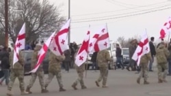 Воинские почести на братском кладбище