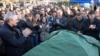 Armenia -- A tent is pitched for protesting opposition leader in Yerevan's Liberty square, Yerevan, 24Mar2011