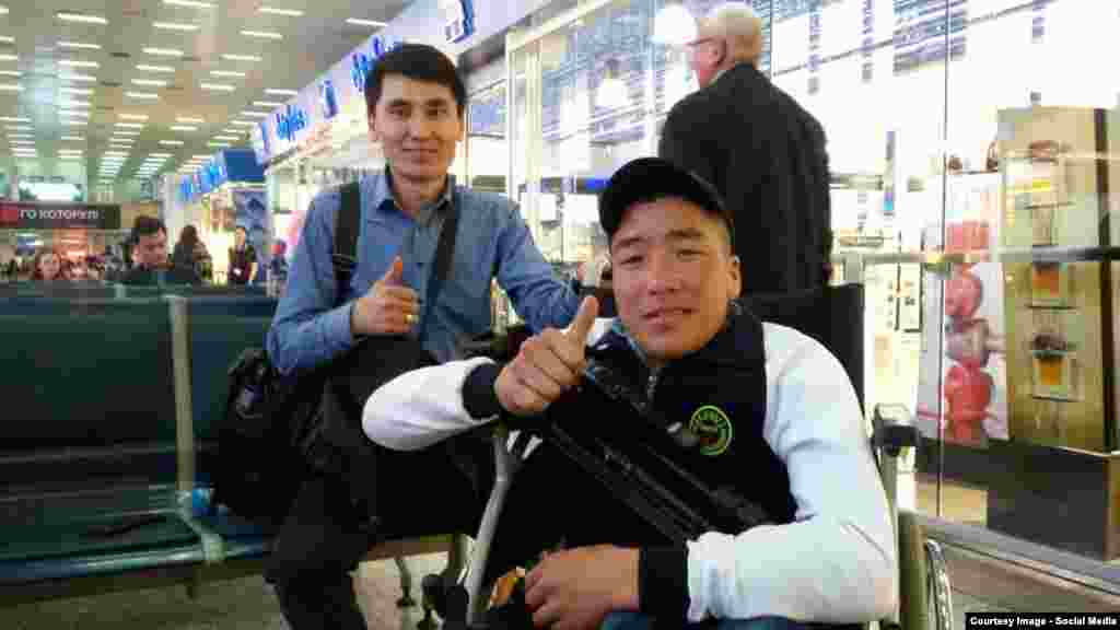 Бишкектин аэропортунан АКШны көздөй сапар тартуу.&nbsp;