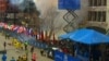 WATCH: At least three people died and more than 140 were said to be injured -- some of them critically -- after twin blasts seconds apart near the finish line of the Boston Marathon on April 15. (AP video)