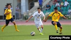 Tajikistan -- Tajik football players