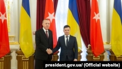 Թուրքիայի և Ուկրաինայի նախագահների հանդիպումը Կիևում, 3-ը փետրվարի, 2020թ․