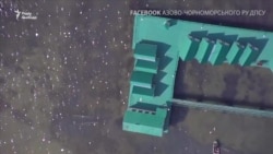 Прикордонники показали відео патрулювання українським безпілотником адмінкордону з Кримом