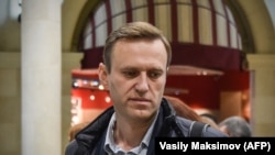 Олексій Навальний вирушає з Москви до Астрахані, Росія, 22 жовтня 2017 року