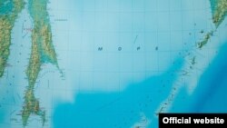 Карта острова Сахалин