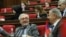 Armenia - Andranik Kocharian (left) of the ruling Civil Contract party attends a session of the parliament, Yerevan, May 6, 2025.