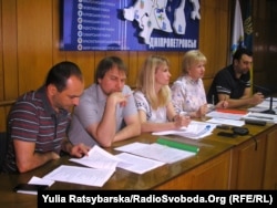 Члени комісії з декомунізації у Дніпропетровську