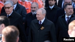 Վարչապետ Նիկոլ Փաշինյանը մոսկովյան շքերթին, 9-ը մայիսի, 2023թ․