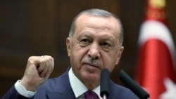 Президент Эрдоган партиялаштарына кайрылууда. Анкара, 30-октябрь, 2019-жыл.