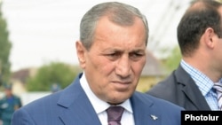 Armenia - Suren Khachatrian at a public event in Yerevan, 19Aug2014.